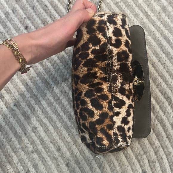 Mulberry Small Lily Bag Limited Edition Calf Hair Cheetah Print - Picture 7 of 11